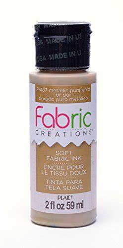 metallic fabric ink|Fabric Creations Fabric Ink in Assorted Colors, Metallic Pure .